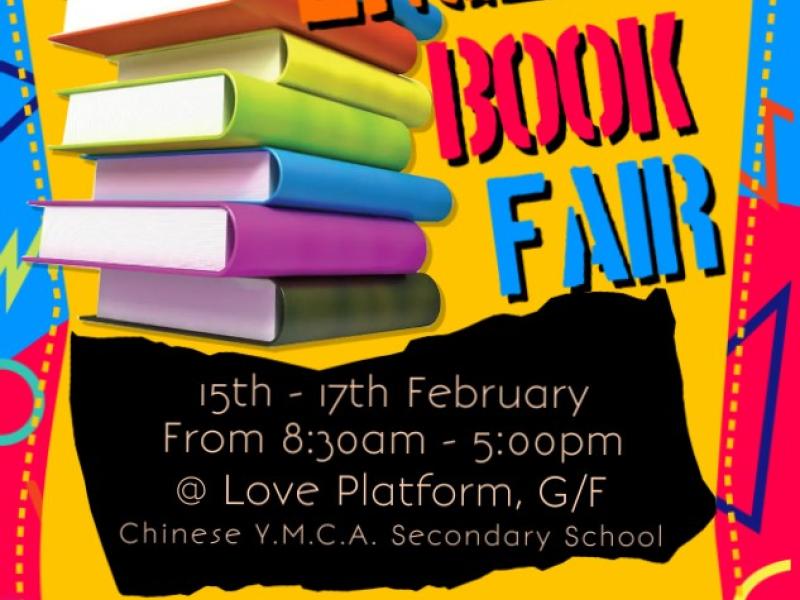 Upcoming event : 15/02-17/02 English Book Fair