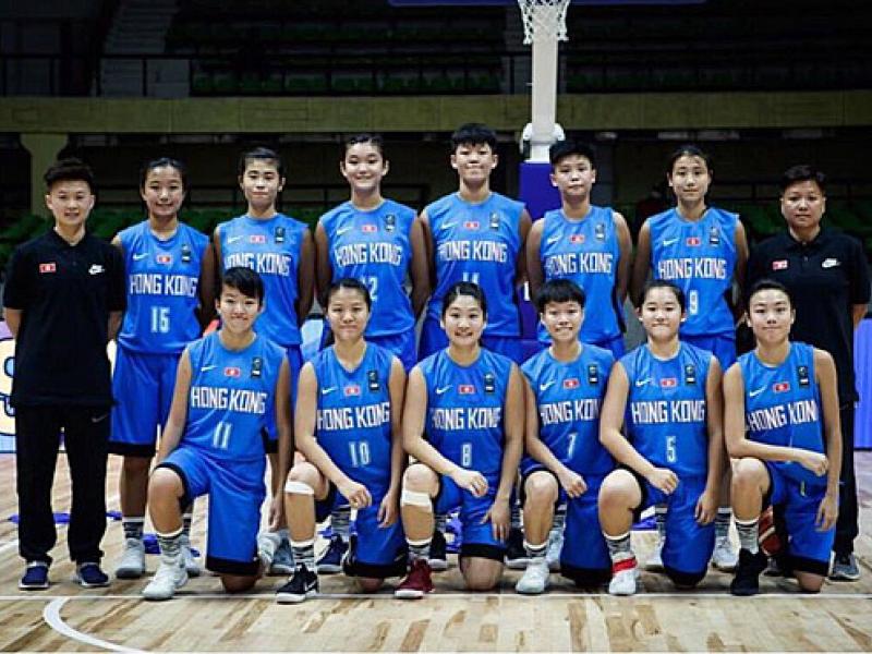 本校學生出戰「亞洲籃協女子U16錦標賽2017」