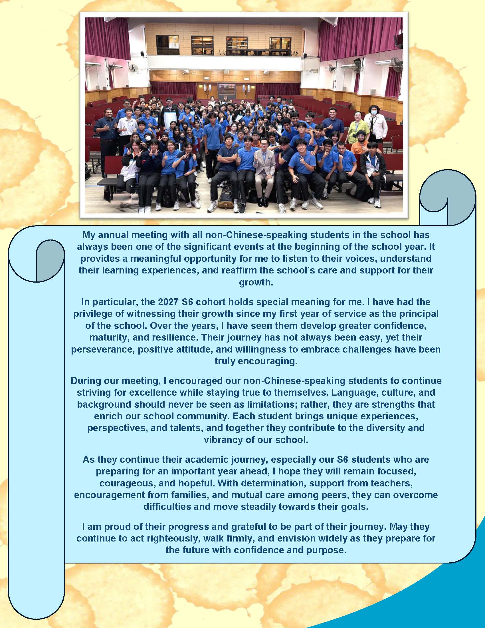 Principal Words – October 2026