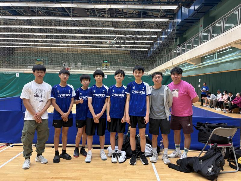 2025-2026 校際乒乓球比賽男子丙組 冠軍