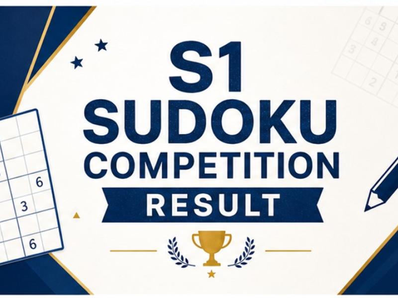 S1 Sudoku Competition Reward