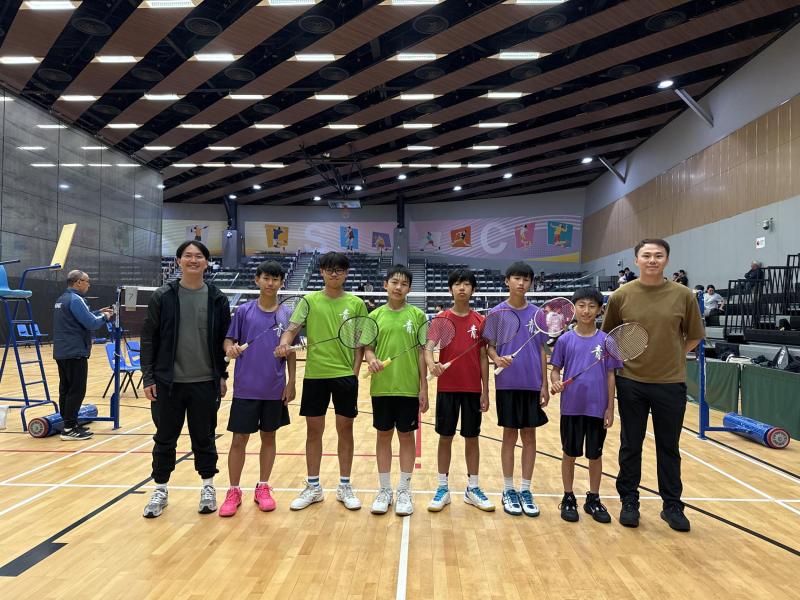 Inter-School Badminton Competition (Boys c) 2025-2026 2nd Runner-up