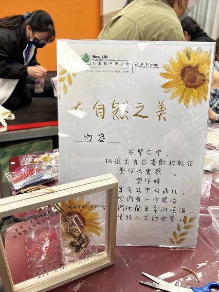 Dried Flower Bookmark Making Activity