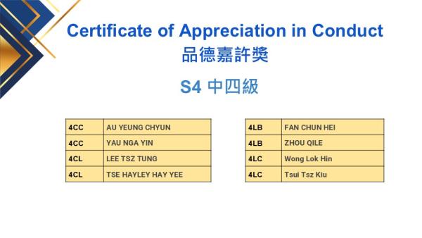 2526 Term 1 Awards Ceremony