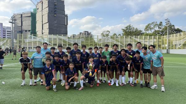inter-school Football competition (Junior) 2025-26 Champion