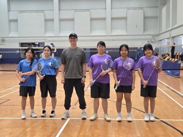 Inter-School Badminton Competition (Girls c) 2025-2026 3rd Runner-up