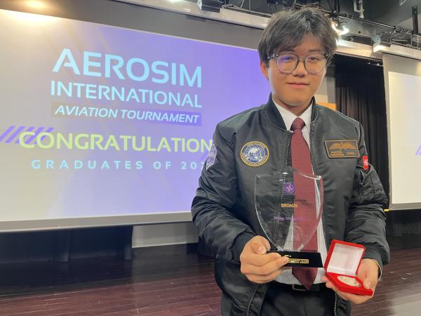 AEROSIM International Aviation Tournament 2026 Grand Champion - Bronze Award