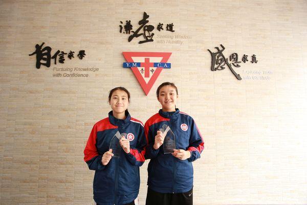 CHAN WING YAN (Left)    CHAN NOK YIN (Right)