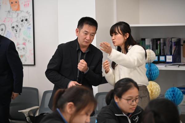 School Visit by China Education International Exchange Association