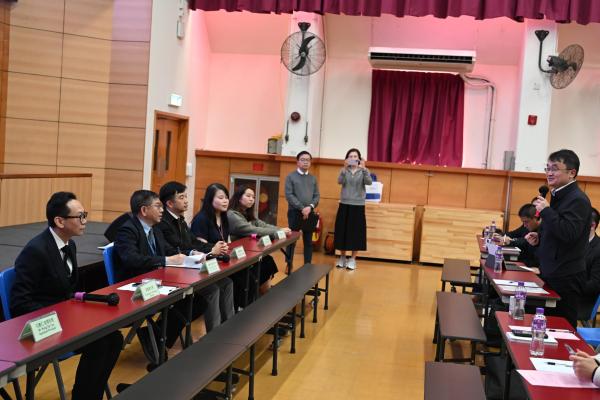 School Visit by China Education International Exchange Association