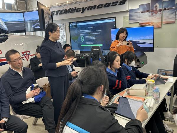 School Visit by China Education International Exchange Association