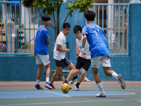 Teacher and Student Football Match