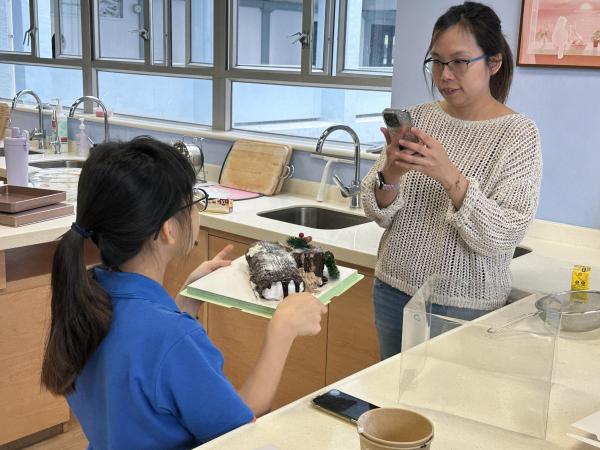 製作聖誕樹幹蛋糕