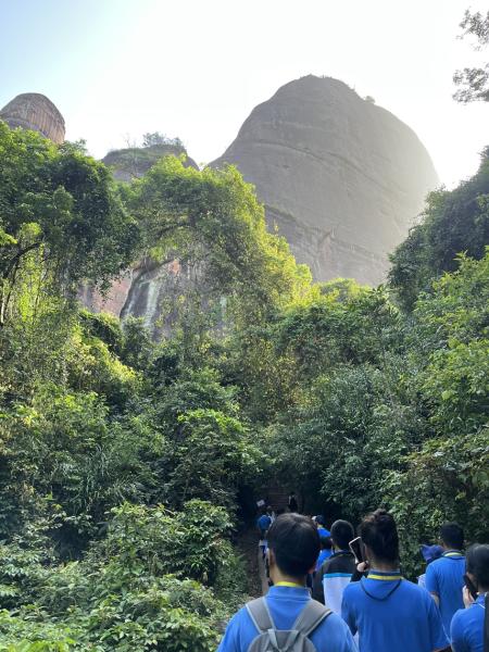 「韶關丹霞山的地質地貌及生態保育」交流考察團