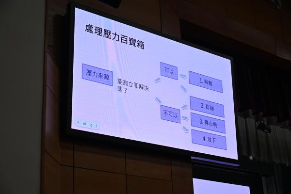 精神健康週主題講座_精神健康及壓力管理