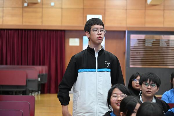 中國語文科 中一級 詩文背誦及問答比賽