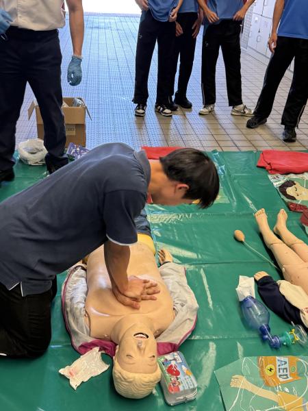 S4新高中體育科:「參觀流浮山救護站：體驗活動」