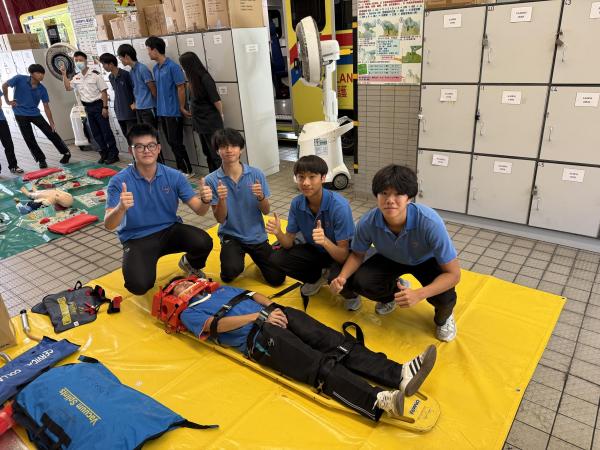 S4新高中體育科:「參觀流浮山救護站：體驗活動」