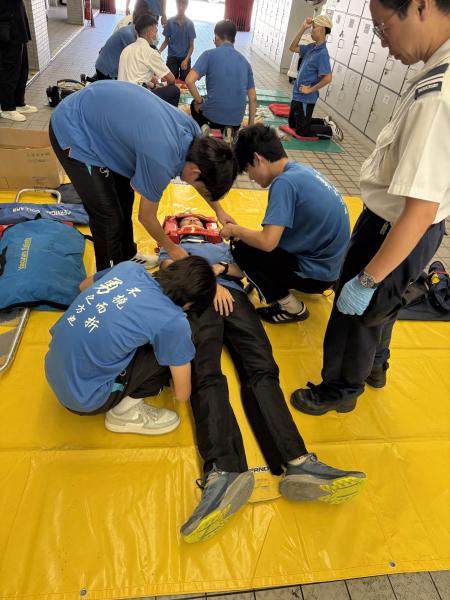 S4新高中體育科:「參觀流浮山救護站：體驗活動」