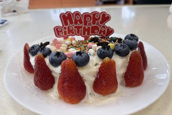 Birthday Cake Design for 65th School Anniversary-S2