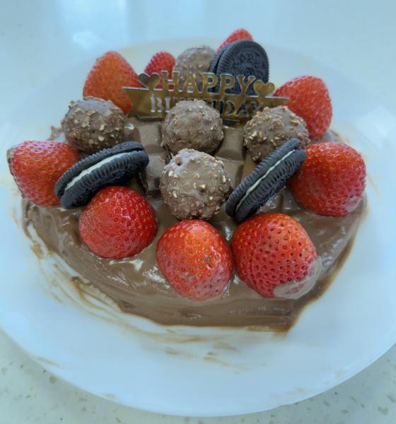 Birthday Cake Design for 65th School Anniversary-S2