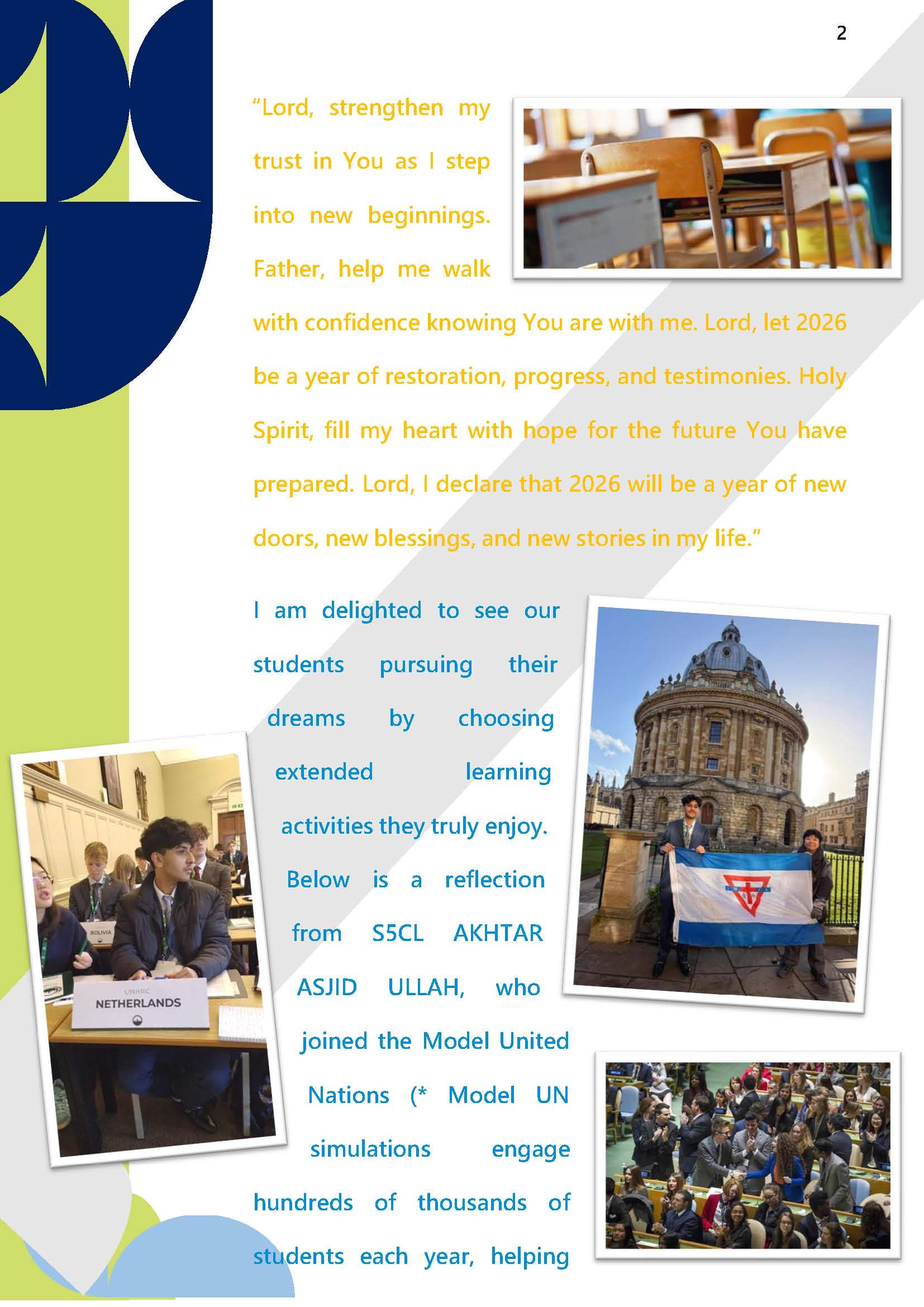 Principal Words – January 2026