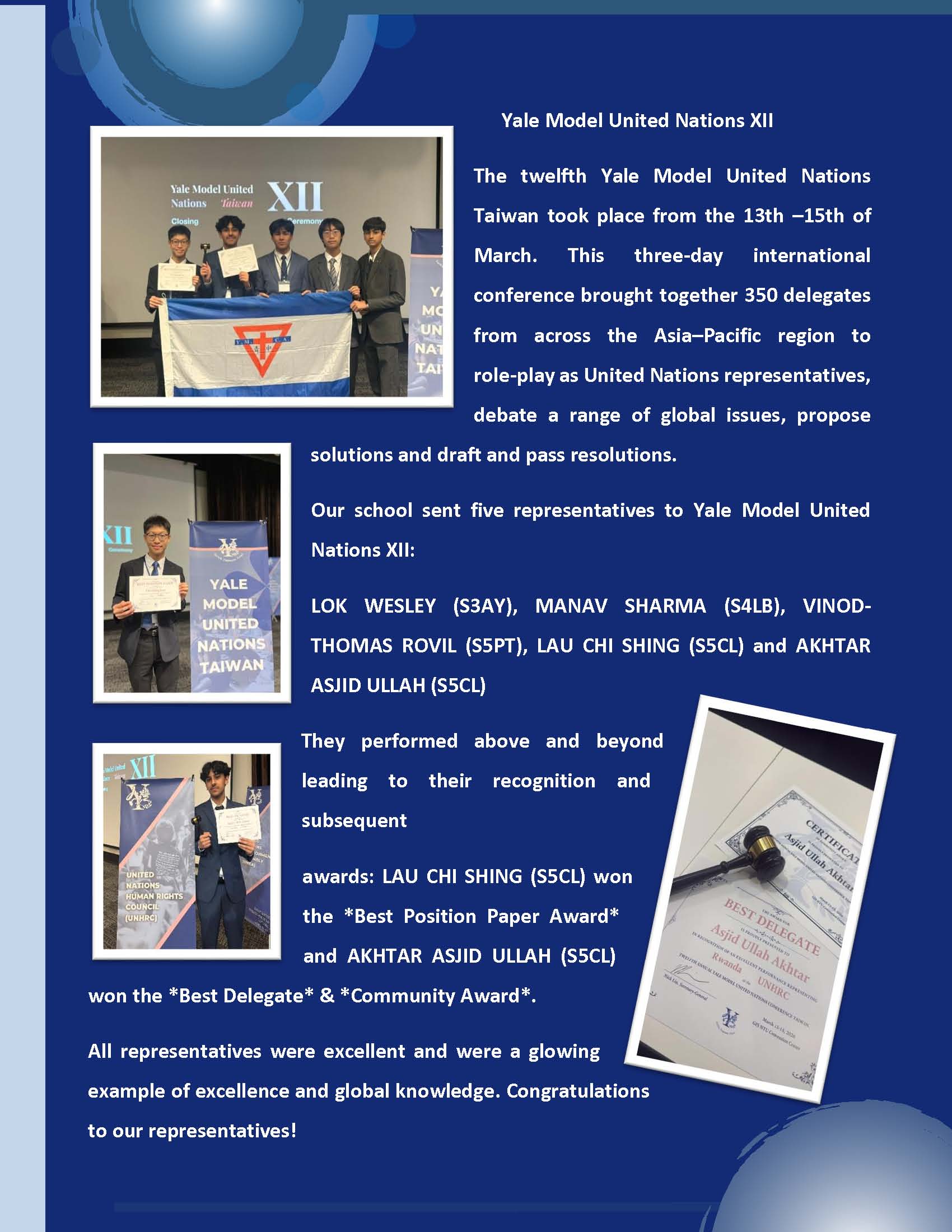 Principal Words – March 2026